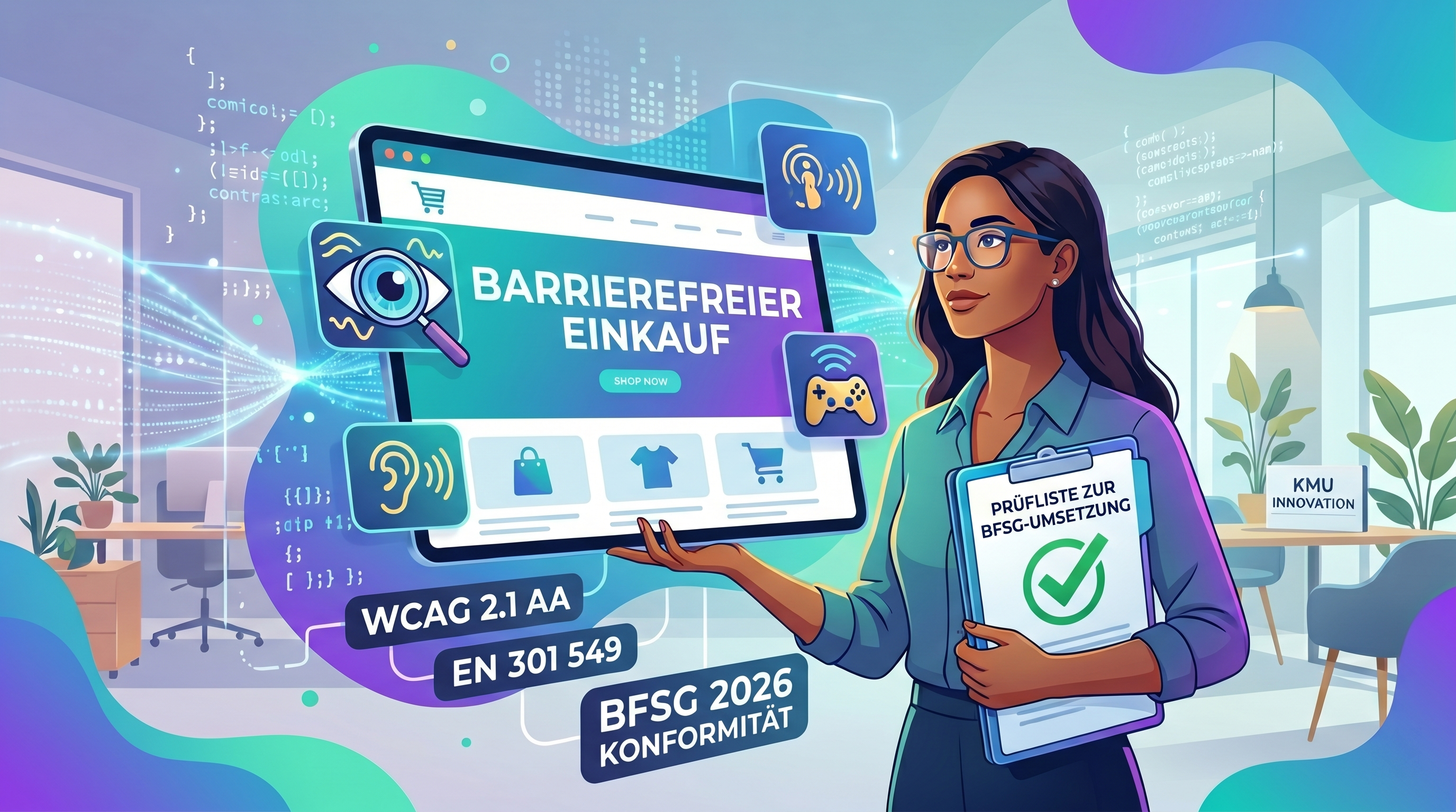 Das Barrierefreiheitsstärkungsgesetz (BFSG) 2026: Ist Ihre Website betroffen? Ein Leitfaden für KMU